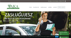 Desktop Screenshot of aka-odszkodowania.pl